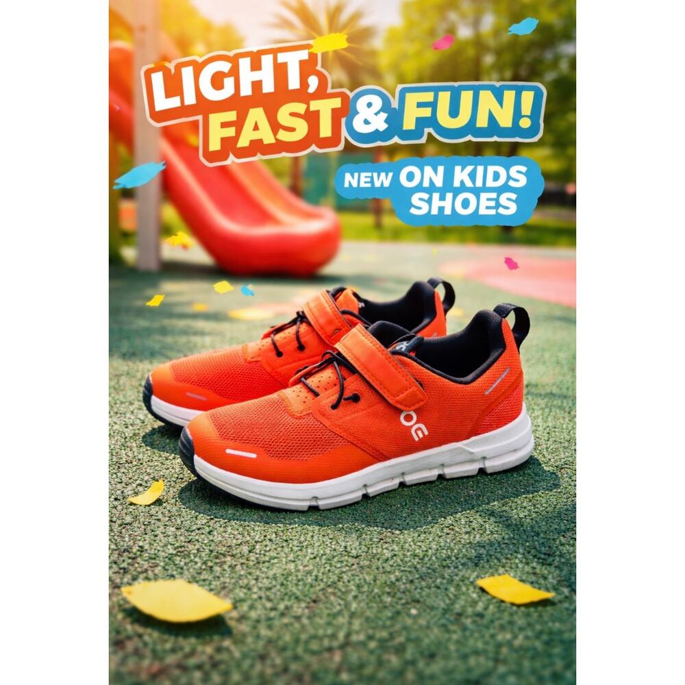 On Cloud Play Kids Running Shoes Orange Size K12 / 3KD11431204